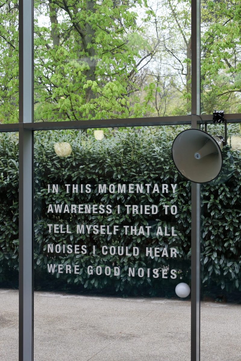 In this momentary awareness I tried to tell myself,… | exhibition detail | Photo: Gregor Graf | ©Faxen