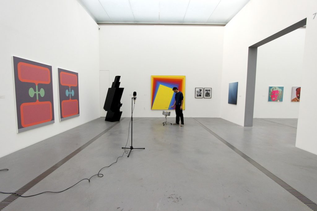 VOLUMES, recording in Lentos exhibition space ©Faxen